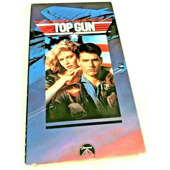 Media Top Gun Vhs Tom Cruise Kelly Mcgillis Val Kilmer Anthony